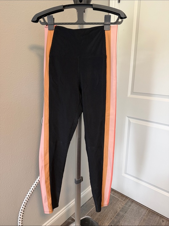Beach Riot Pants - Beach Riot Black Ribbed Sport Tank